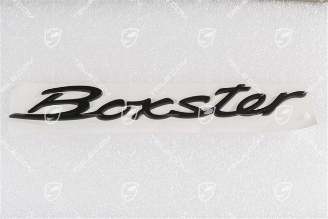 Badge / Emblem BOXSTER, Black