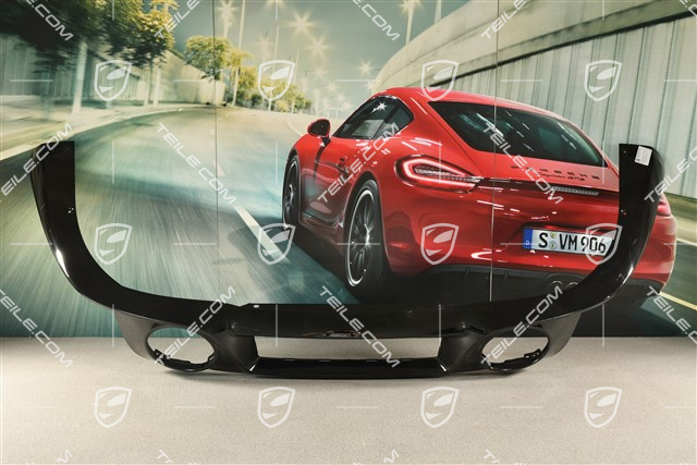 Turbo, Stoßstange, hinten, Untere Abdeckung / Diffusor