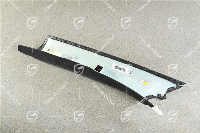 Verkleidung A-Säule, Alcantara Schwarz, R