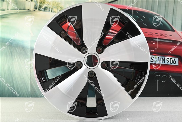 20" Macan wheel rim 7.5J x 20 ET32, high-gloss black