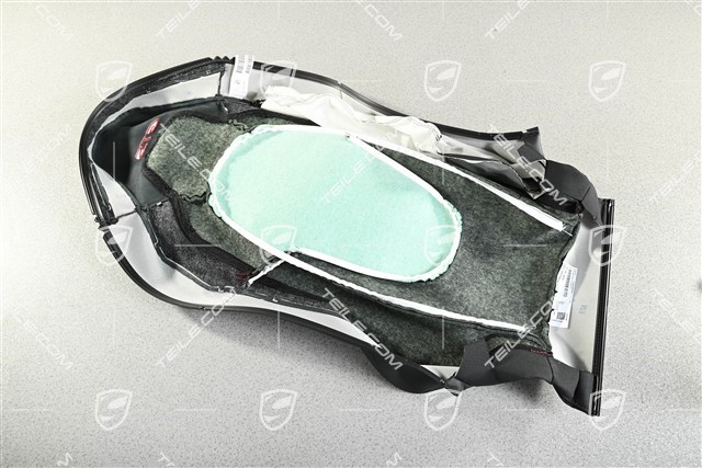 Tapicerka siedzenia / oparcia, fotel sportowy, skóra  / Alcantara, GTS czarna, R