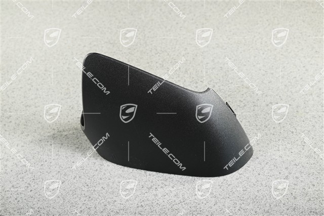 Aussenspiegel, Blende unten, Manuell anklappbar, Schwarz matt, L