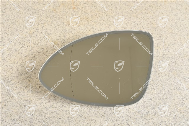 Spiegelglas Asphärisch, automatisch abblendbar, separat beheizbar, L