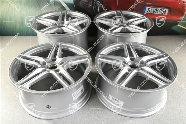 19" Carrera VI Felgensatz, 8,5J x 19 ET50 + 11J x 19 ET77, für Winterbetrieb