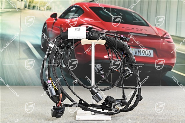 Wiring harness, Front bumper, Real Top View / ACC