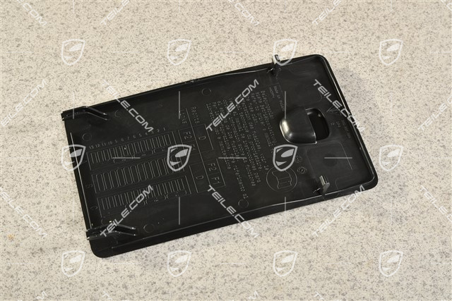 Sicherungskastendeckel / Abdeckung, A-Säulenverkleidung, Schwarz