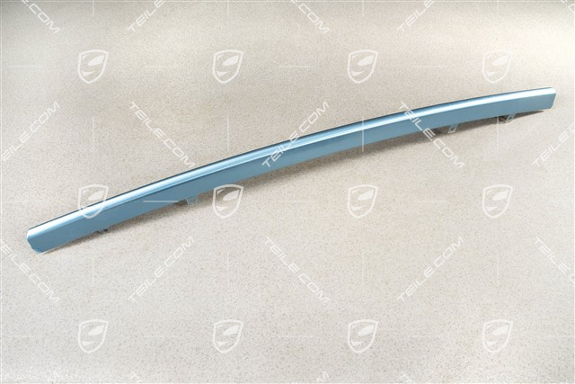 Cover lower, stainless steel, Rear