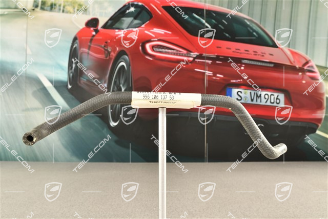 Engine coolant overflow hose, L