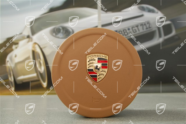 Airbag, Leder, cognac