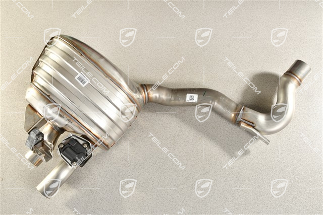4,0L, Exhaust Muffler, without tail pipe, L