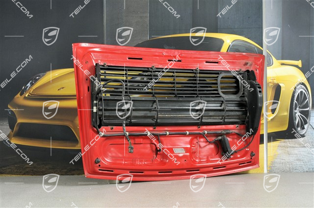 Rear deck lid (engine lid), complete, C2 / C4 / 4S / Targa