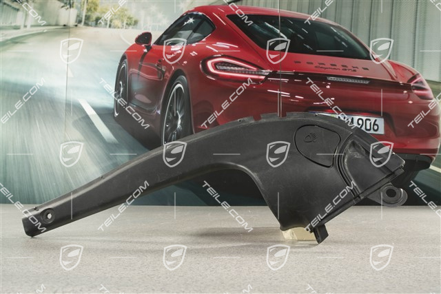 Osłona przednia, czarna satyna, Turbo, L