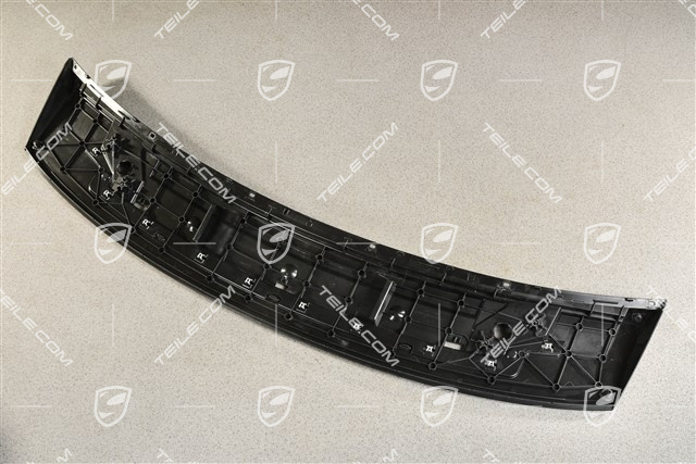 Rear lid, spoiler / wing housing - lower part, black matte
