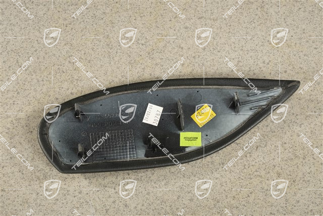 Mittelkonsole, Blende seitlich, Kunsleder, Schwarz, L