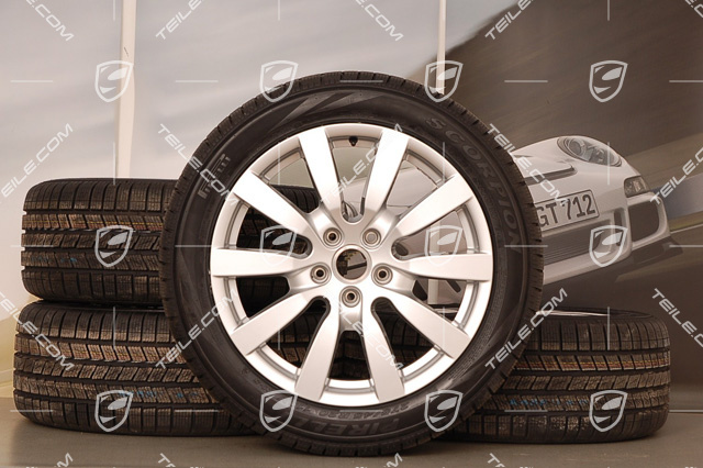 20" Koła zimowe SportDesign II, felgi 9J x 20 ET 57 + opony zimowe Pirelli 275/45 R 20 110V XL M+S, bez czujników ciśnienia