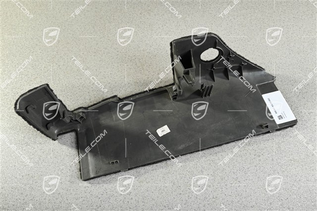 Verkleidung, Sitzgestell, Perlvelour, Schwarz, R