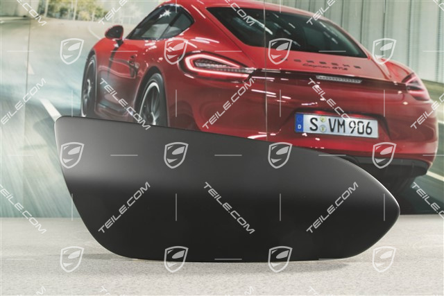 GT3 RS, Spoiler, lateral part of wing, Black matte, R