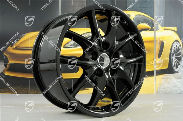 19" Felga Cayenne Design, 9J x 19 ET60, czarny wysoki połysk