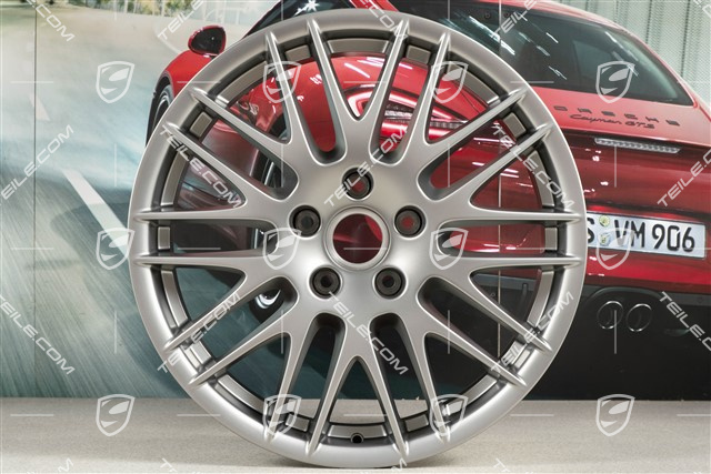 20" Felge RS Spyder Design, 9J x 20 ET57, Platinum-Seidenmatt