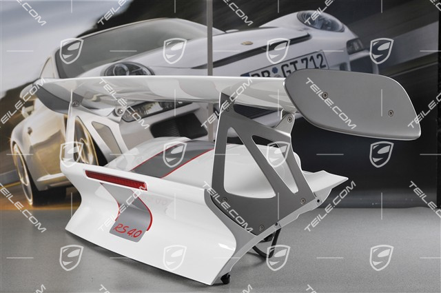 GT3 RS 4.0 Facelift 2012 rear spoiler, set (engine lid, wing, mountings)