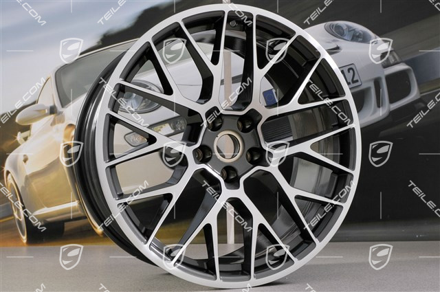 20" Komplet felg RS-Spyder Design, titanium, 9J x 20 ET 26 + 10J x 20 ET19