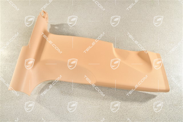 Tapicerka dolna słupka B, beżowa / Luxor Beige, R