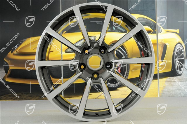 20" Felge Carrera Classic (II), 8,5J x 20 ET49, Titan