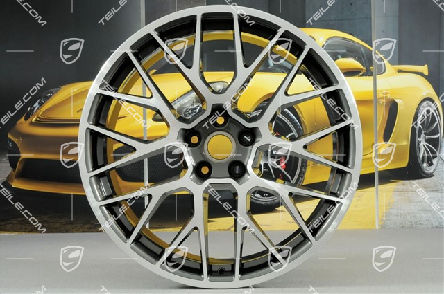 20" RS-Spyder Design Felgensatz, Titan, 9J x 20 ET 26 + 10J x 20 ET19