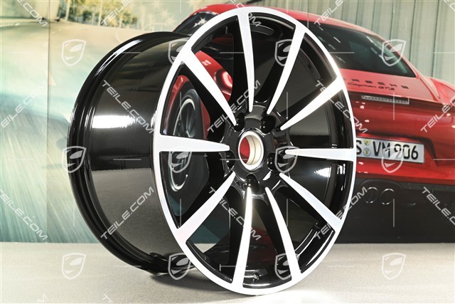 20" wheel Carrera Classic II, 11J x 20 ET52, black high gloss