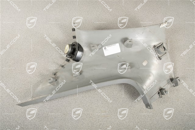 Verkleidung von D-Säule, Stoff, Stahlgrau, Bose, L