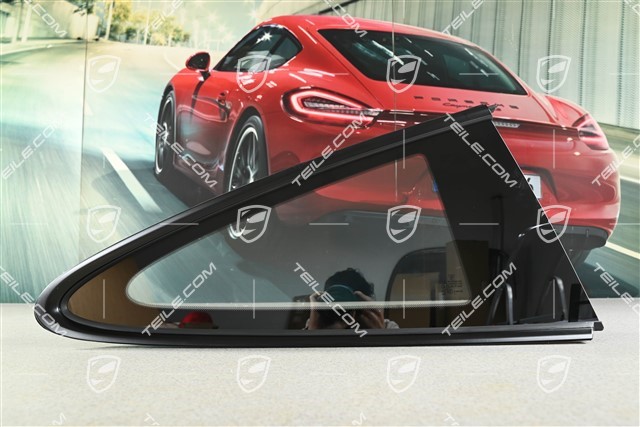 Fondscheibe, Leichtbau Verglassung, GT3, Zierleiste Schwarzmatt, R