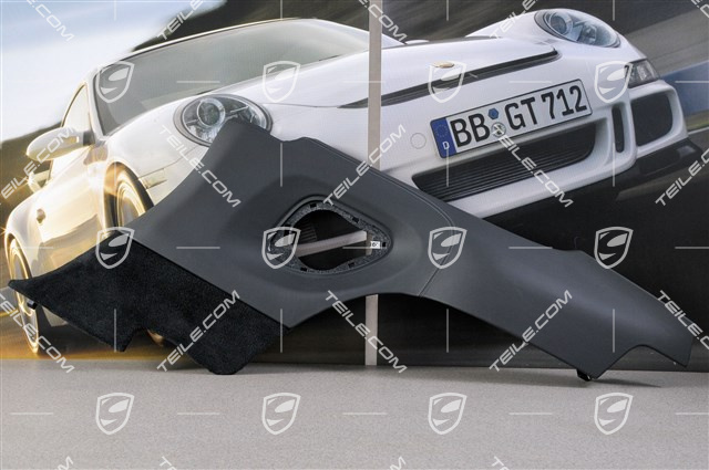 Tapicerka bocznej ściany, skóra, GT2, bez tapicerki siedzenia, R Tapicerka bocznej ściany, skóra, GT2, bez tapicerki siedzenia, R