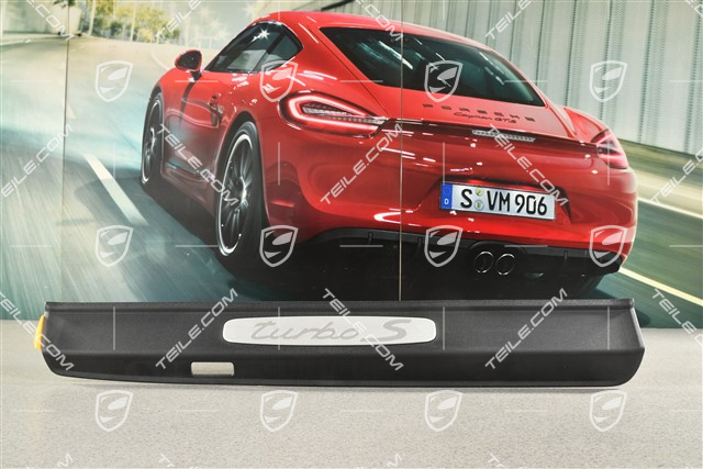 Einstiegleiste, Schweller, "Turbo S", schwarz, R