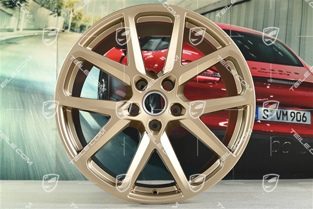 21" Felgensatz Panamera Sport Design, 9,5J x 21 ET71 + 11,5J x 21 ET69, neodyme