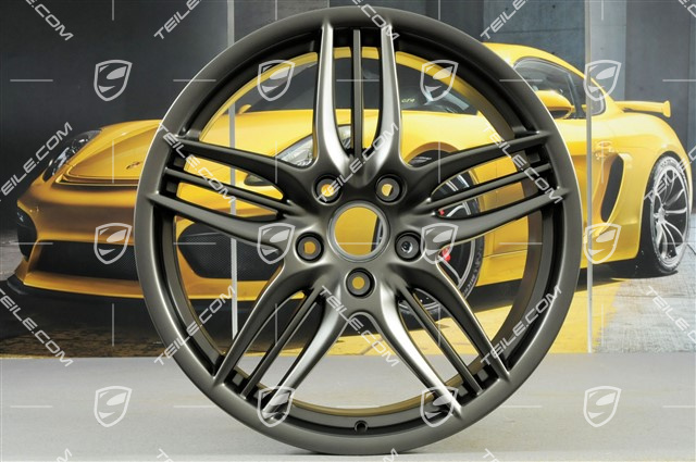 20" Felgensatz Sport Design, 8,5J x 20 ET51 + 11J x 20 ET52, Platinum Seidenmatt