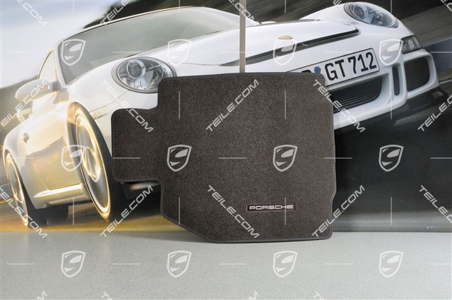 Komplet dywaników podłogowych, 4-częściowy (997), do modeli 911 Cabrio / Targa z Bose Sound-System, kakaowy