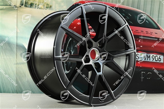 21" Felga Carrera S, 11,5J x 21 ET79, czarny satynowy półmat