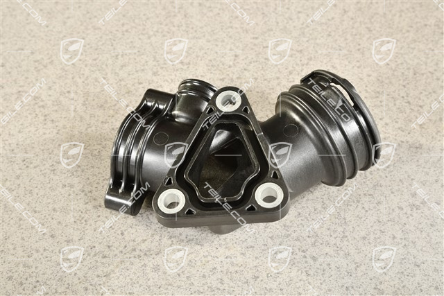 engine coolant outlet flange / neck