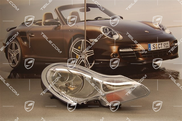 Reflektor Litronic, biały, zawiera sterownik i żarówkę xenonową, R