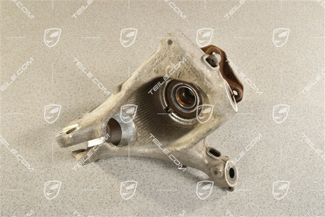 Front suspension steering knuckle / hub carrier, with rear axle steering, L, KPL