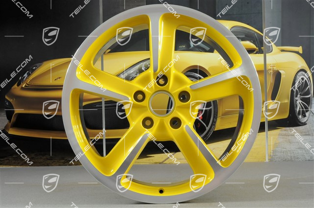 20" Felge Sport Techno, 8,5J x 20 ET57, Racinggelb