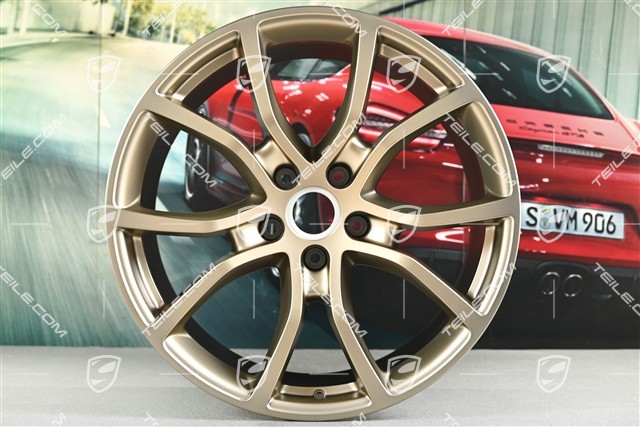 21" Felge Cayenne Exclusive Design, 11J x 21 ET58, neodyme