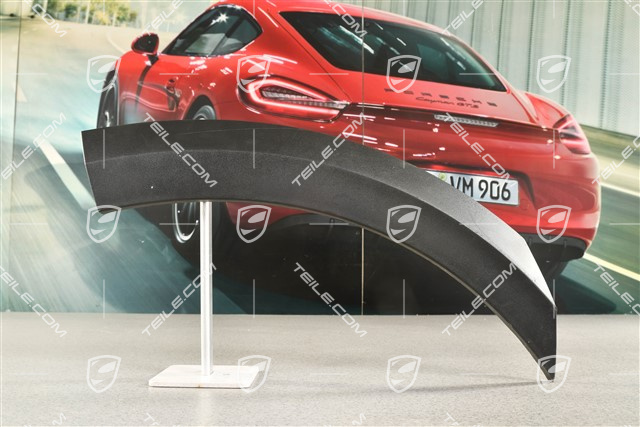 Dakar, Wheel arch extension /  flared wheel arches, rear bumper, Black matte, R