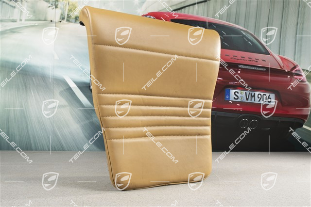 Back seat lower / cushion, Cabrio, leather, Savannah beige, L