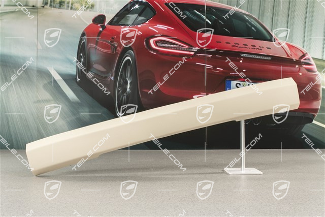 Heckklappe Verkleidung, oben, Crema