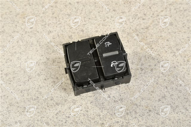 Tow hitch switch, black matte