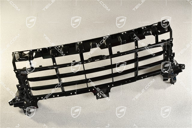 Kratka środkowa przedniego zderzaka, Sport Design, Czarny połysk