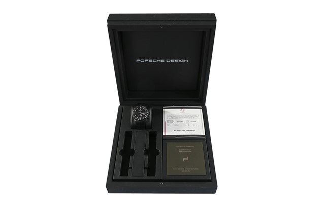 Zegarek Porsche Design Chronograph, bransoleta tytanowa