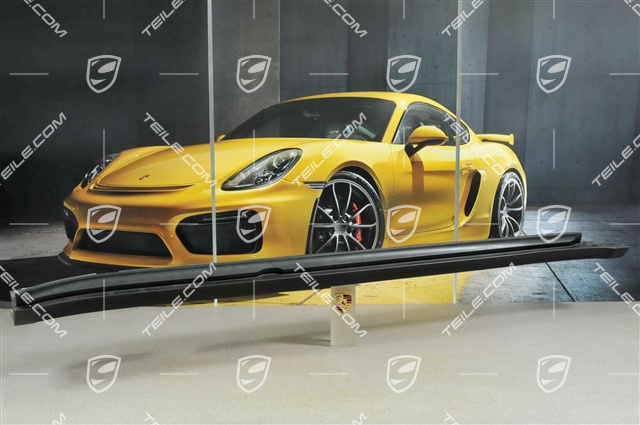 Schwellerblende, schwarz, R