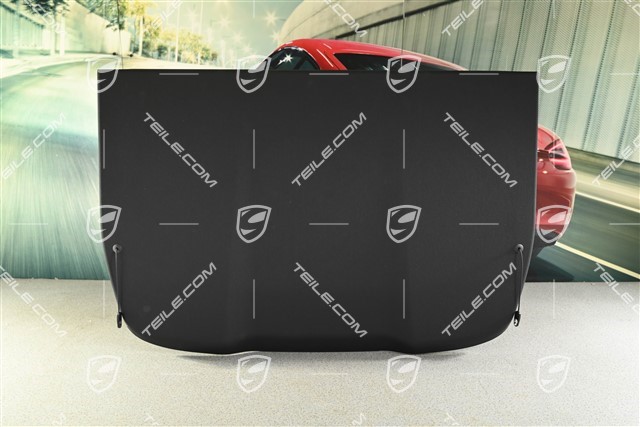 Kofferraumabdeckung / Hutablage, Schwarz